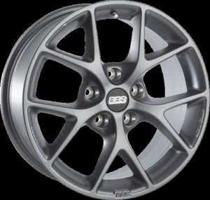 BBS SR himalaya-grau matt Felge 7,5x17 - 17 Zoll 5x100 Lochkreis - Beast Performance Fahrzeugtechnik OHG