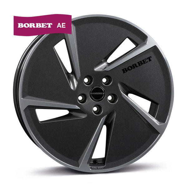 Borbet AE mistral anthracite pol. ExaPeel  Felge 7,5x20 Zoll 5x114,3 Lochkreis - Beast Performance Fahrzeugtechnik OHG