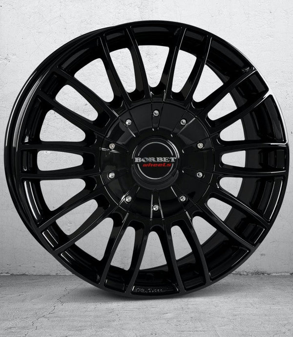 Borbet CW 3 schwarz glanz Felge 7,5x17 Zoll 6x114,3 Lochkreis - Beast Performance Fahrzeugtechnik OHG