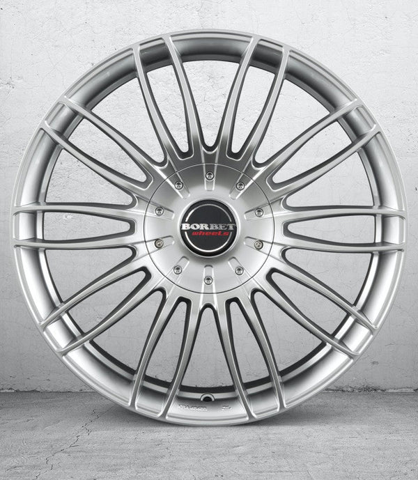 Borbet CW 3 sterling silver  Felge 8,5x19 Zoll 5x127 Lochkreis - Beast Performance Fahrzeugtechnik OHG