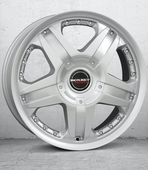 Borbet CWB crystal silver Felge 8x18 Zoll 6x139,7 Lochkreis - Beast Performance Fahrzeugtechnik OHG