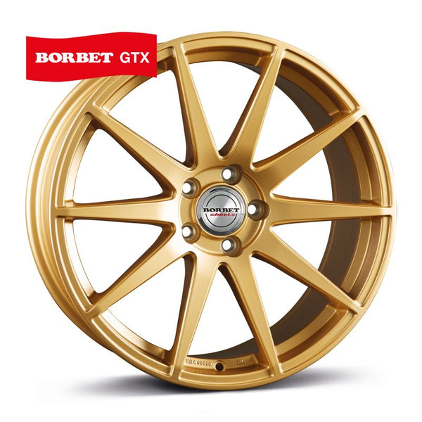 Borbet GTX  gold matt Felge 8,5x20 Zoll 5x120 Lochkreis - Beast Performance Fahrzeugtechnik OHG