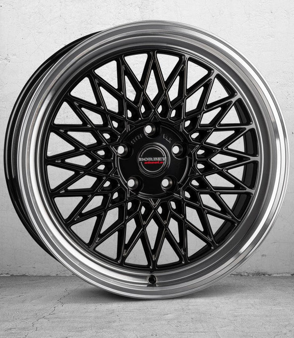 Borbet B black rim polished Felge 8,5x20 Zoll 5x114,3 Lochkreis - Beast Performance Fahrzeugtechnik OHG