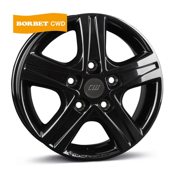 Borbet CWD black glossy Felge 7x17 Zoll 5x114,3 Lochkreis - Beast Performance Fahrzeugtechnik OHG