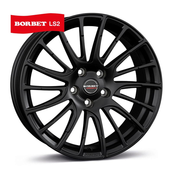 Borbet LS2 black matt Felge 8x18 Zoll 5x110 Lochkreis - Beast Performance Fahrzeugtechnik OHG