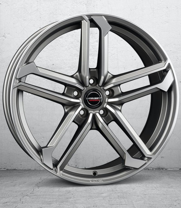 Borbet ATX graphite polished matt Felge 9,5x20 Zoll 5x112 Lochkreis - Beast Performance Fahrzeugtechnik OHG