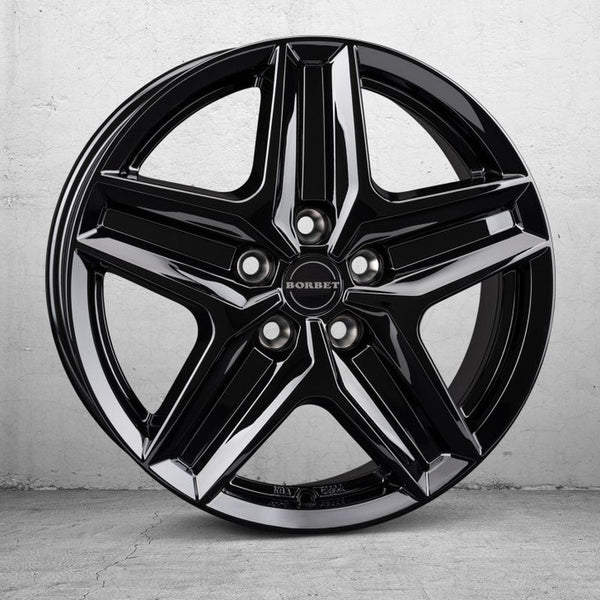 Borbet CWZ black glossy Felge 7,5x18 Zoll 5x120 Lochkreis - Beast Performance Fahrzeugtechnik OHG