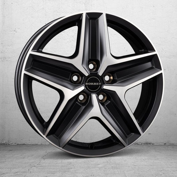 Borbet CWZ black polished matt Felge 7,5x18 Zoll 5x120 Lochkreis - Beast Performance Fahrzeugtechnik OHG