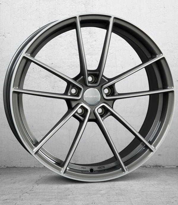 Borbet FF1 dark titan polished Felge 8,5x19 Zoll 5x112 Lochkreis - Beast Performance Fahrzeugtechnik OHG