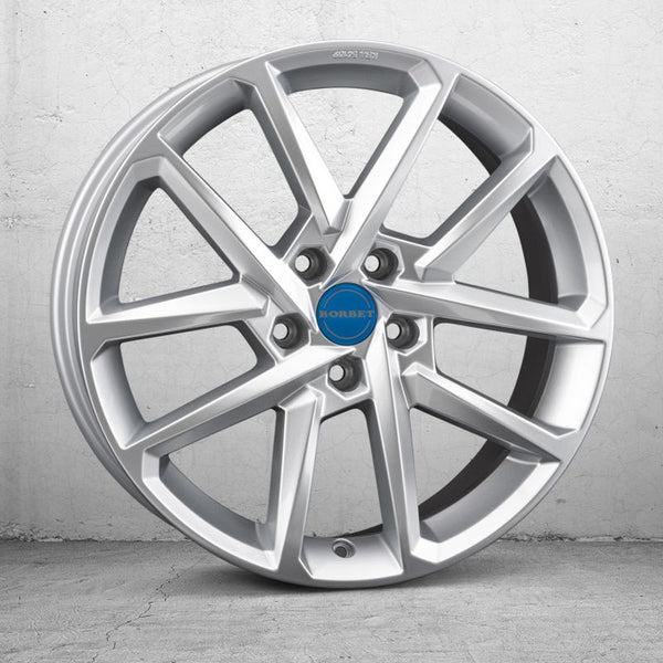 Borbet N crystal silver Felge 6,5x17 Zoll 5x112 Lochkreis - Beast Performance Fahrzeugtechnik OHG