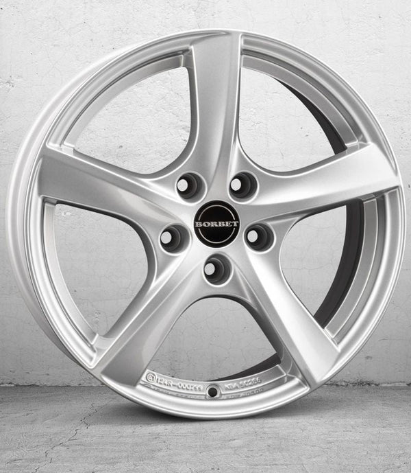 Borbet TL brilliant silver Felge 6,5x16 Zoll 5x112 Lochkreis - Beast Performance Fahrzeugtechnik OHG