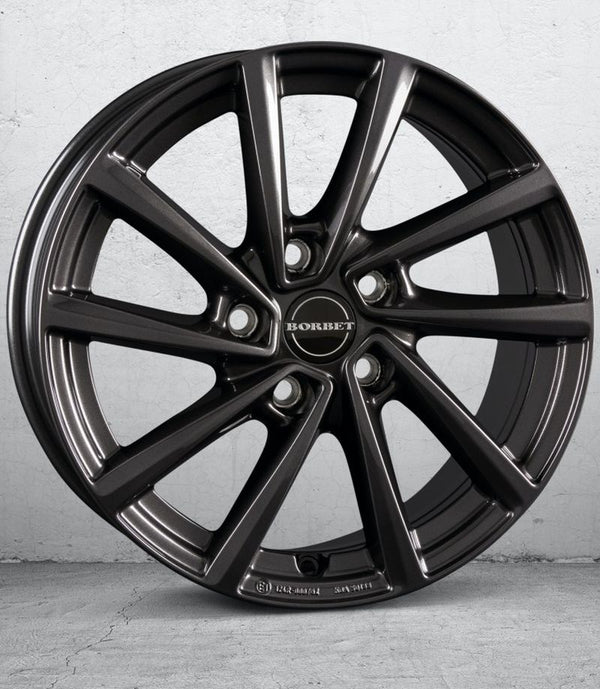 Borbet V mistral anthracite glossy Felge 7x18 Zoll 5x112 Lochkreis - Beast Performance Fahrzeugtechnik OHG