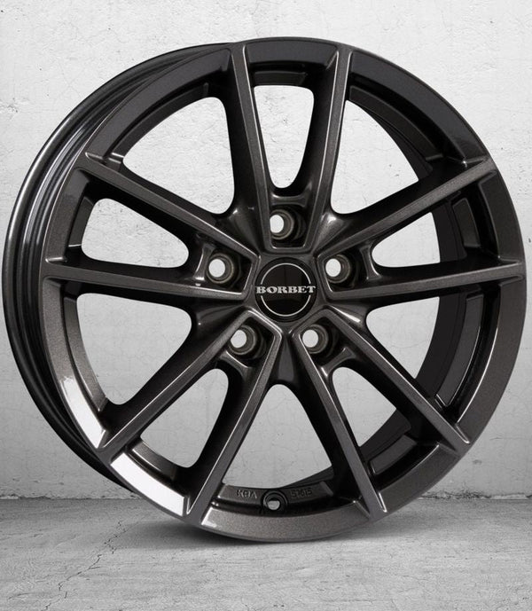 Borbet W mistral anthracite glossy Felge 8x20 Zoll 5x112 Lochkreis - Beast Performance Fahrzeugtechnik OHG