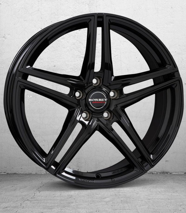 Borbet XRT black glossy Felge 8,5x20 Zoll 5x112 Lochkreis - Beast Performance Fahrzeugtechnik OHG