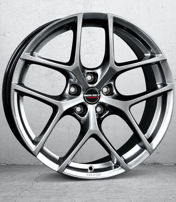 Borbet Y hyper silver Felge 8x19 Zoll 5x112 Lochkreis - Beast Performance Fahrzeugtechnik OHG