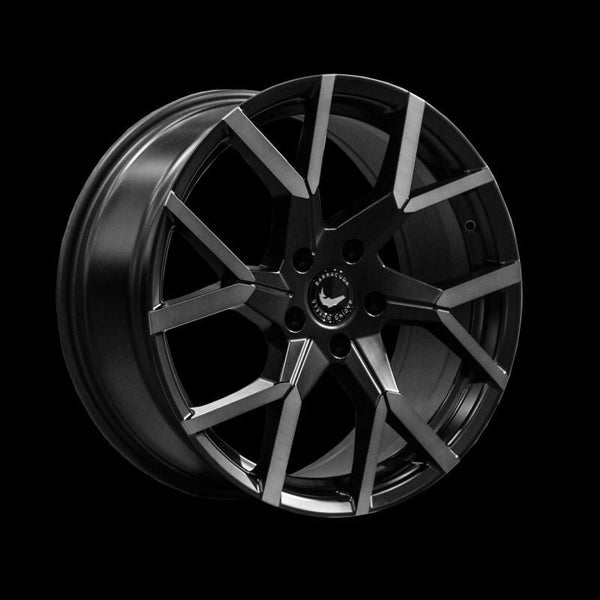 BARRACUDA TZUNAMEE EVO Dark Gunmetal brushed Felge 8x18 - 18 Zoll 5x112 Lochkreis - Beast Performance Fahrzeugtechnik OHG