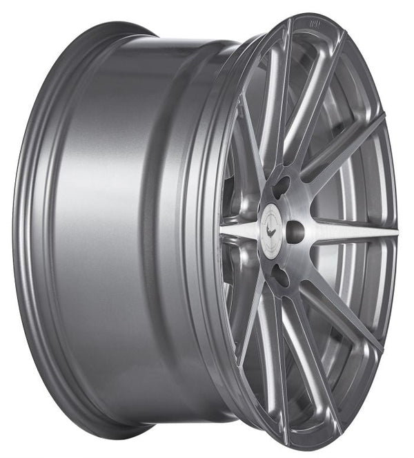 BARRACUDA PROJECT 2.0 silver brushed Felge 10,5x20 - 20 Zoll 5x112 Lochkreis - Beast Performance Fahrzeugtechnik OHG