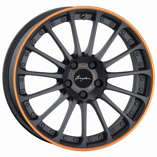 Breyton BMW Leichtmetallräder, Felgen Magic CW Matt Grey with Orange Anodized Lip 8,5 X 19 Zoll  5x112 Lochkreis. Onlinshop für BMW-Felgen von Breyton zu fairen Preisen. Händlerpreise auf Anfrage - Beast Performance Fahrzeugtechnik OHG