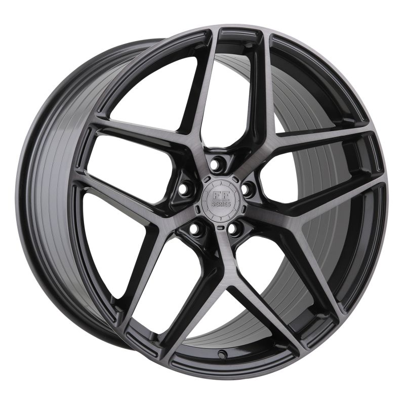 ELEGANCE WHEELS FF 550 Deep Concave Liquid Metal Felge 11,0x20 - 5x112 Lochkreis - Beast Performance Fahrzeugtechnik OHG